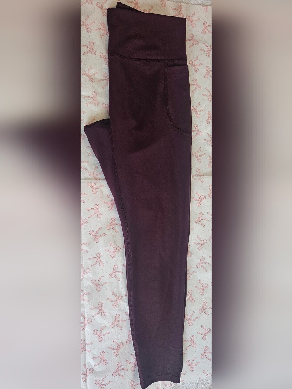 Old Navy Plum High-Rise Leggings Large